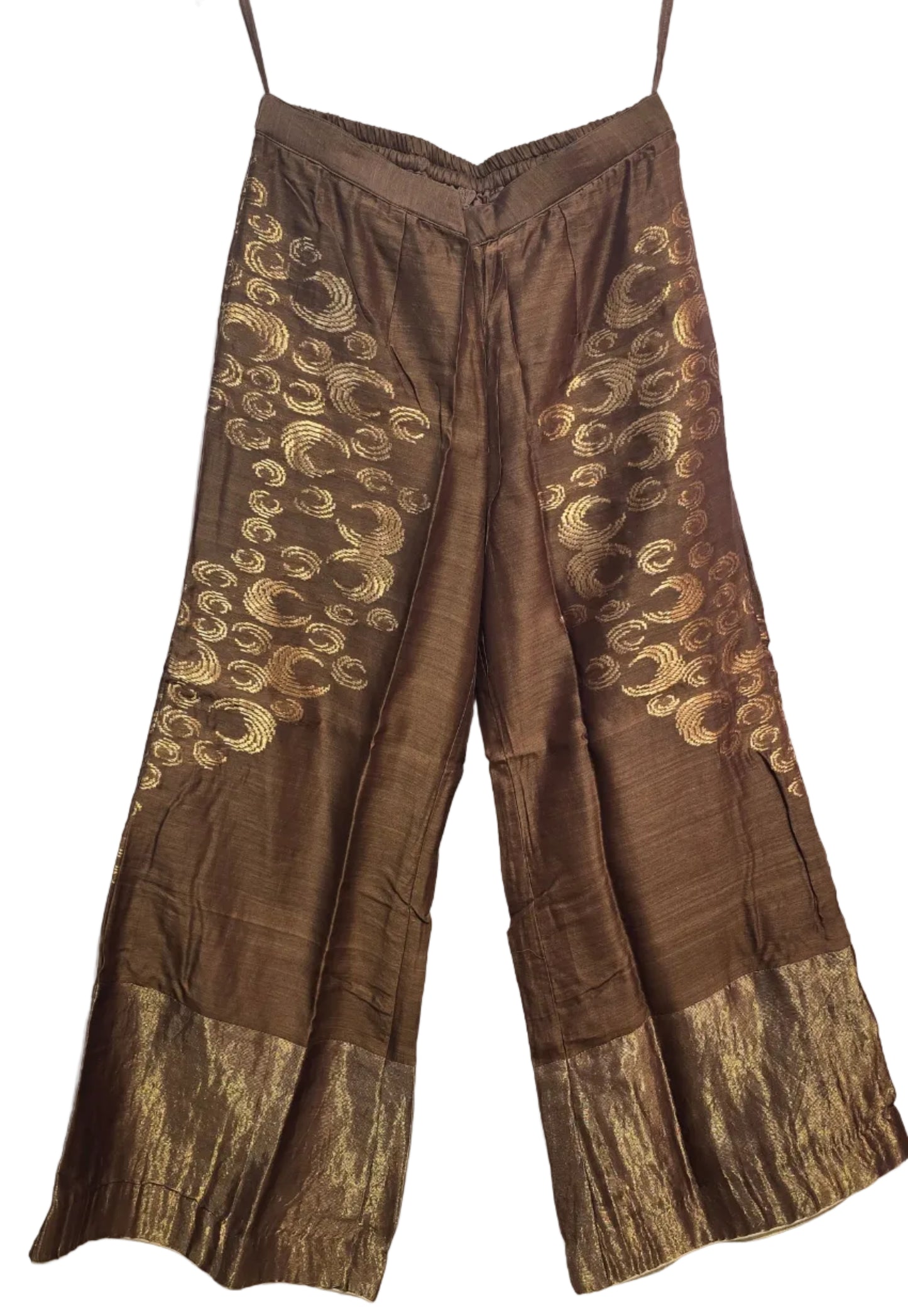 Formal chanderi Embroidered Palazzo pant