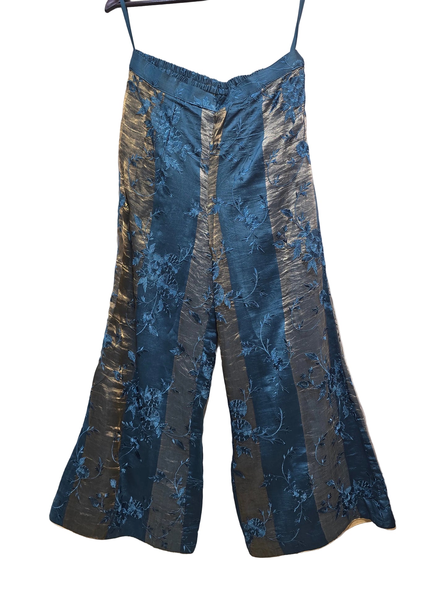 Formal chanderi Embroidered Palazzo pant