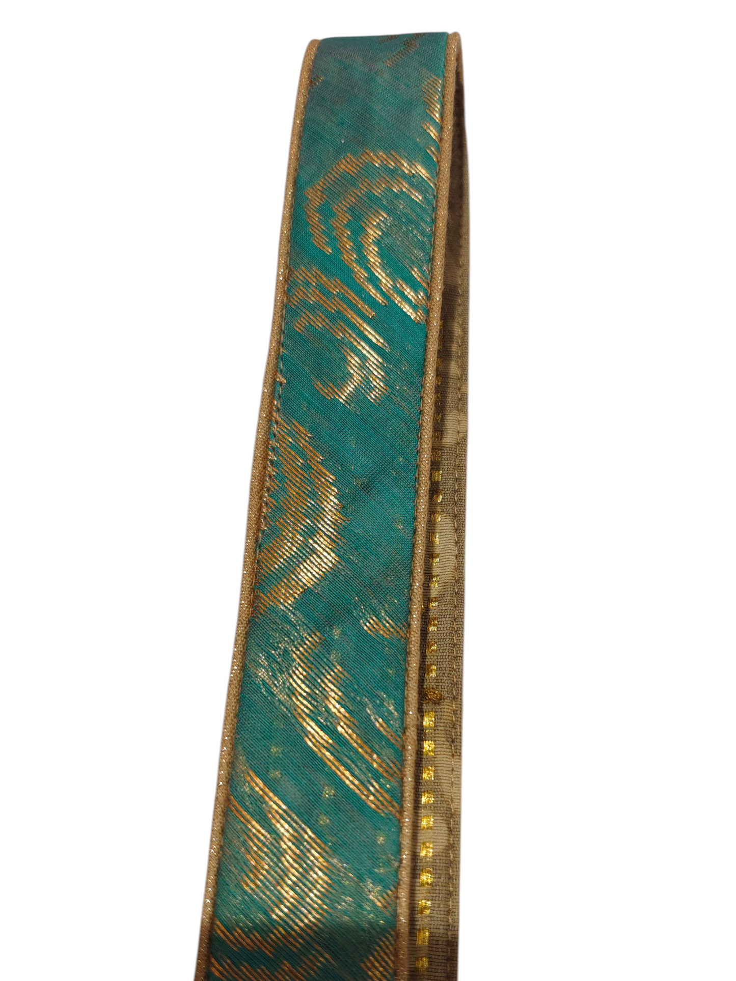 Meher Teal Aari Embroidered Potli