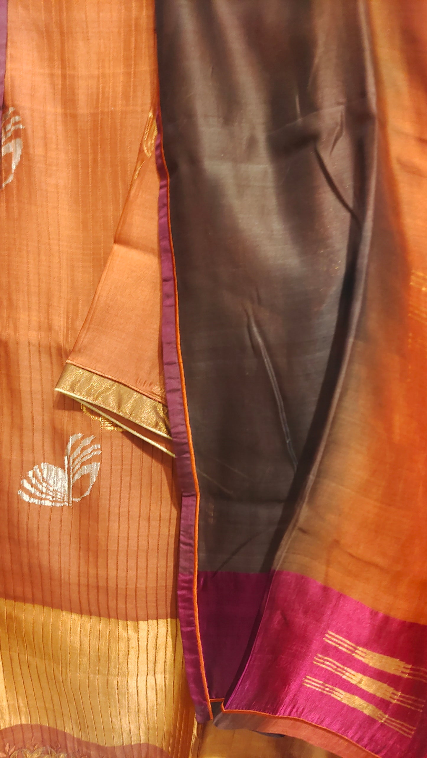 Semi Stitched Formal chanderi Suitset