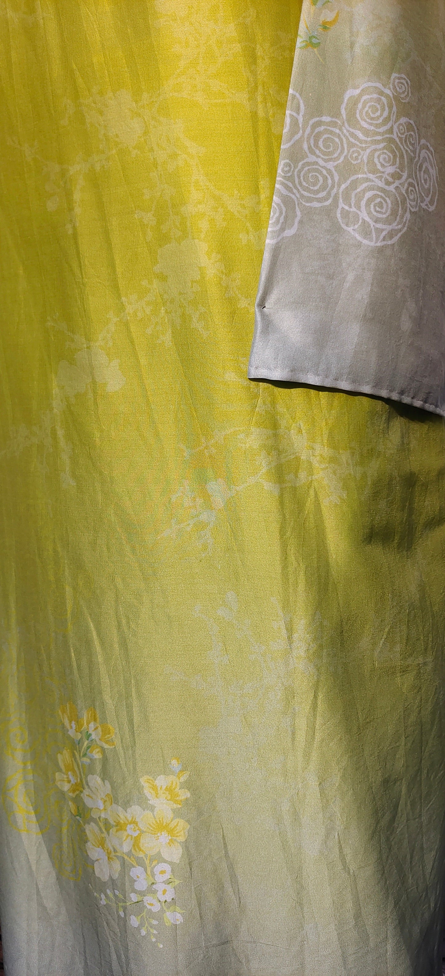 Semi Stitched Chanderi Casual Suitset VISHAL KAPUR