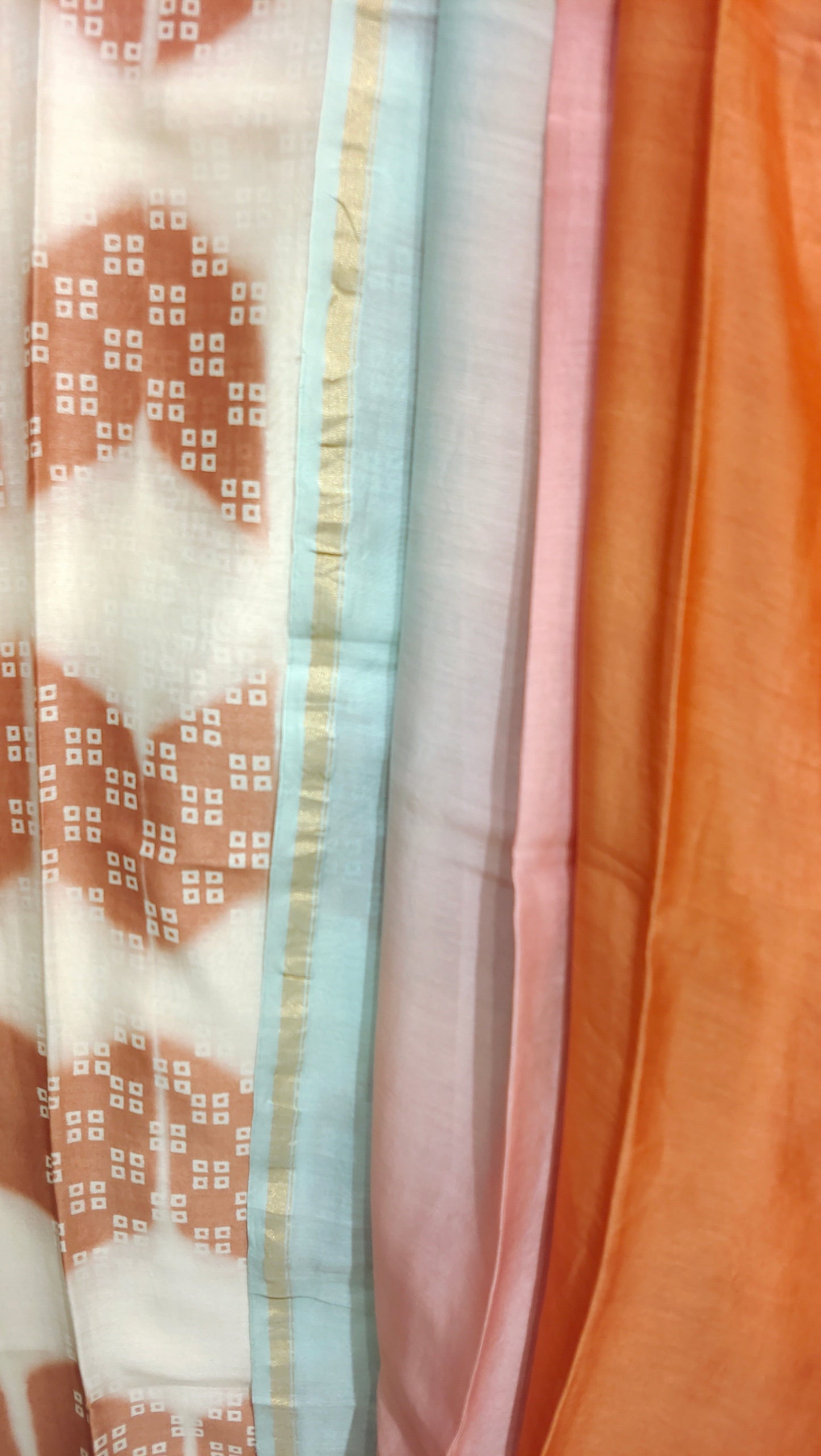 Semi Stitched Chanderi Casual Suitset