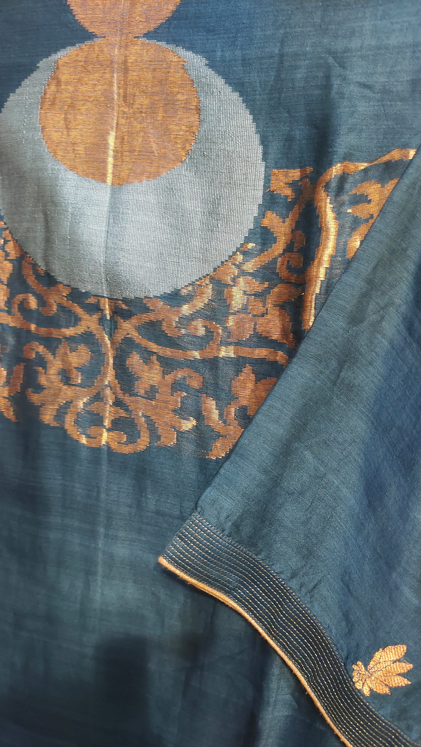 Stitched Chanderi Tunic ready size 42