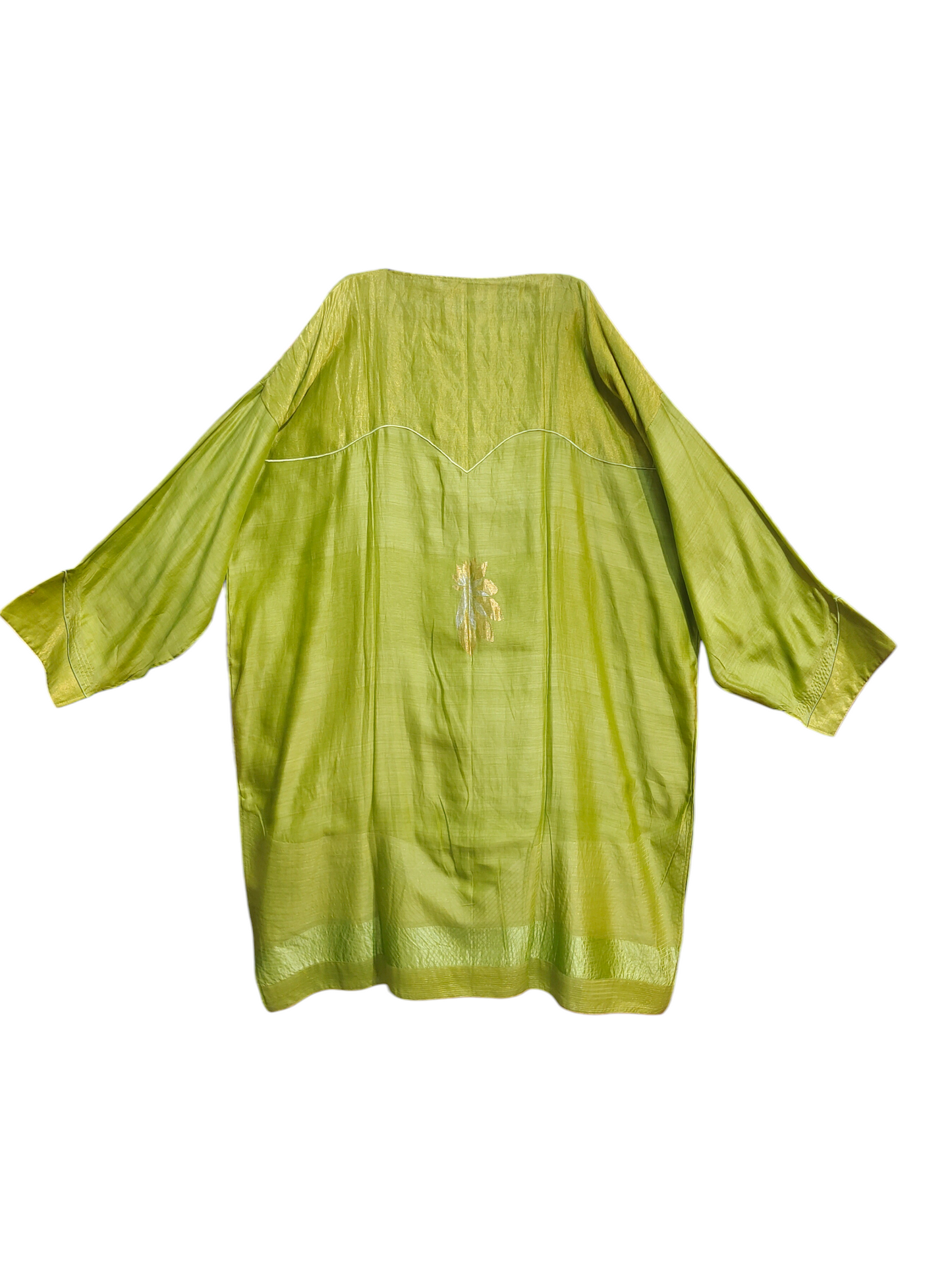 Semi Stitched Formal chanderi Suitset