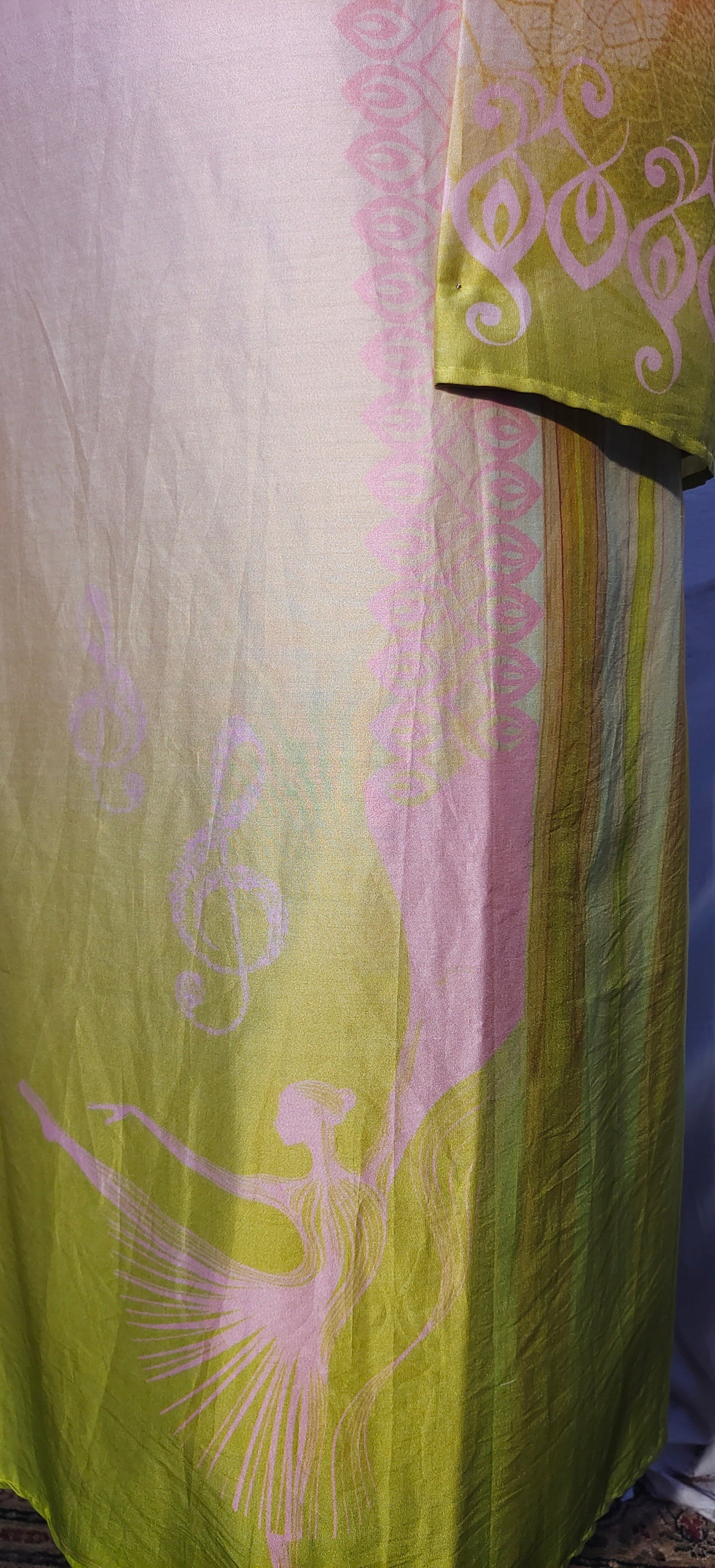 Semi Stitched Chanderi Casual Suitset VISHAL KAPUR