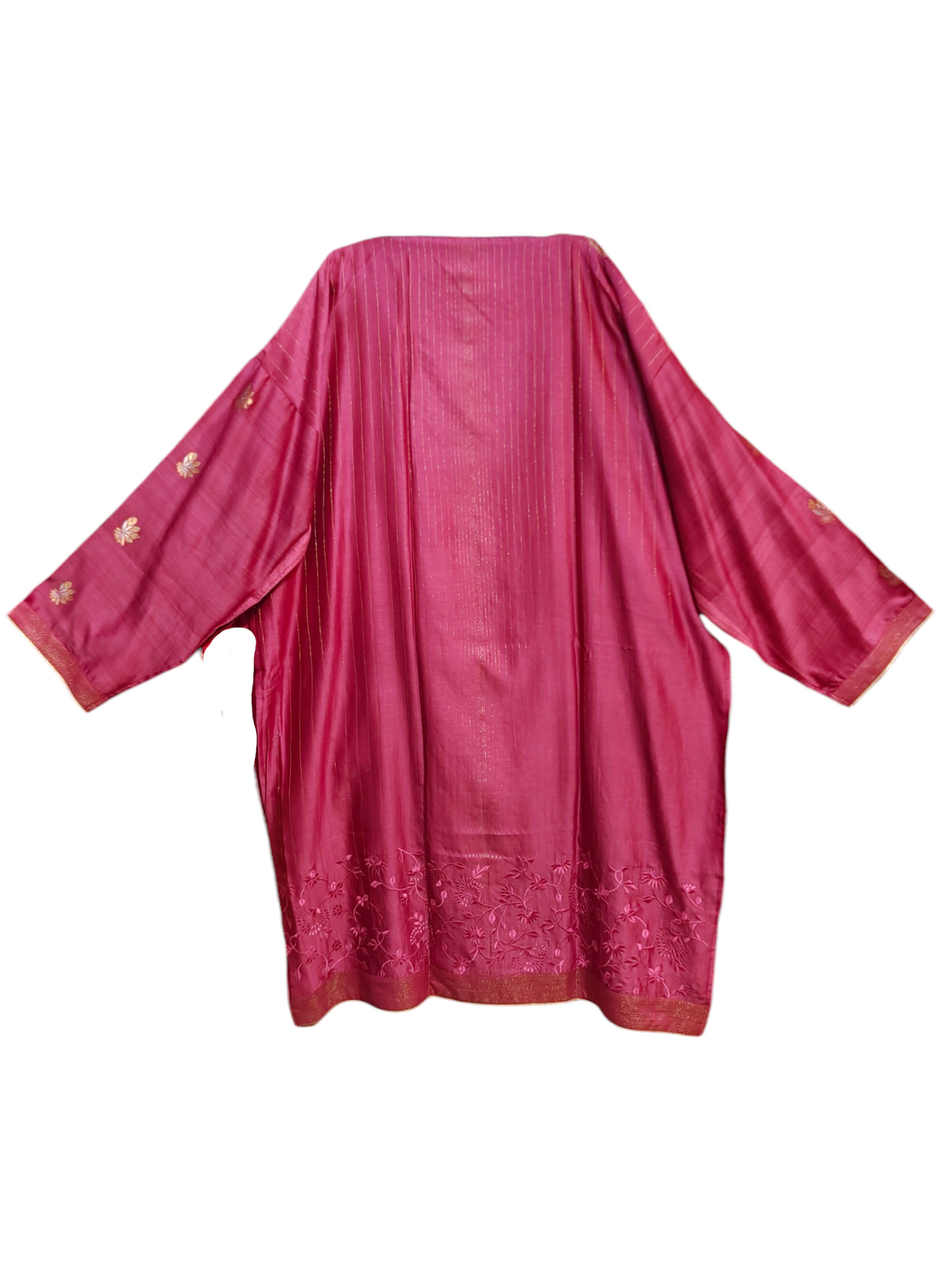 Semi Stitched Formal Chanderi Kurta
