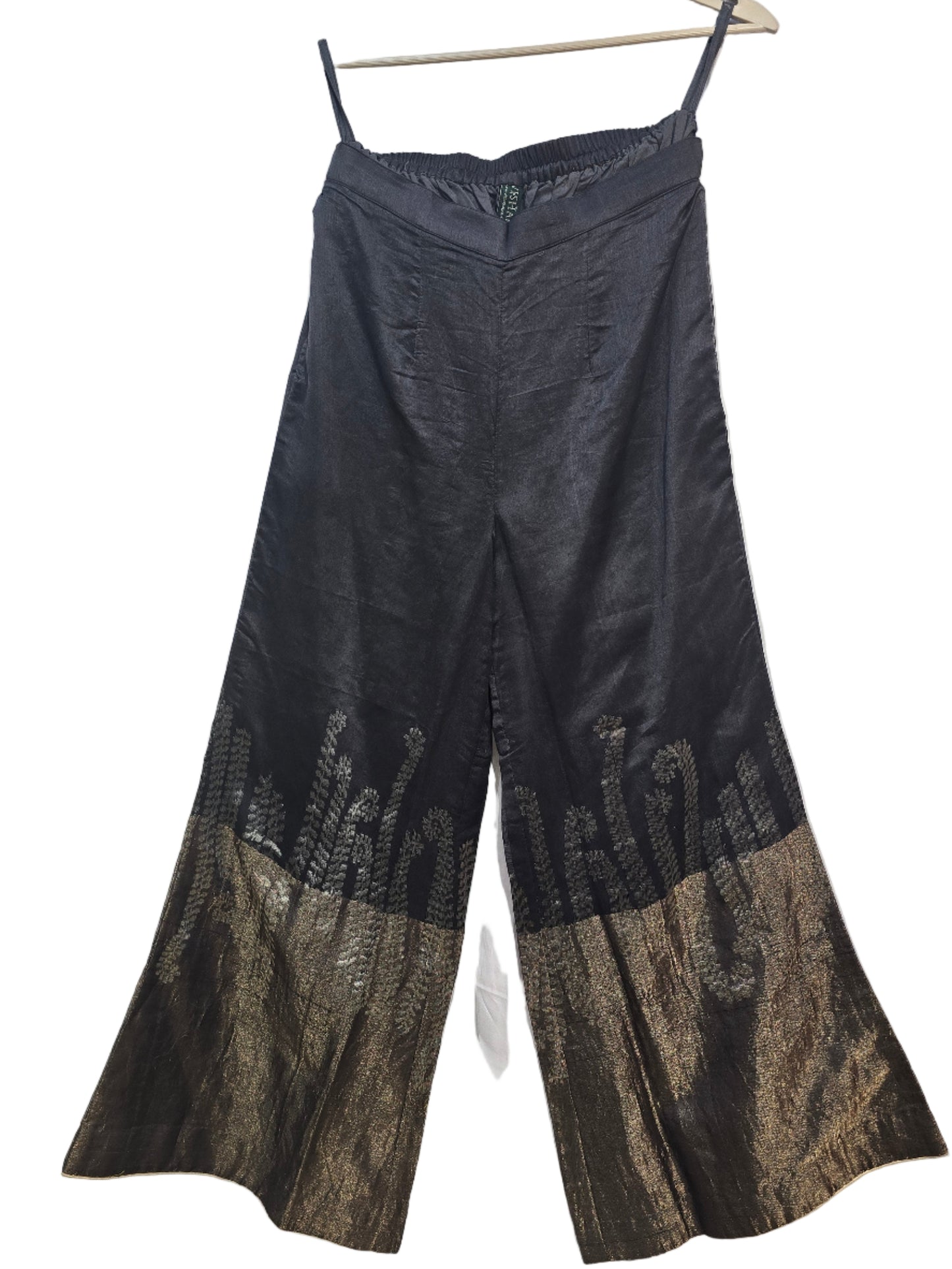 Formal Chanderi Zari embroidered Palazzo pant
