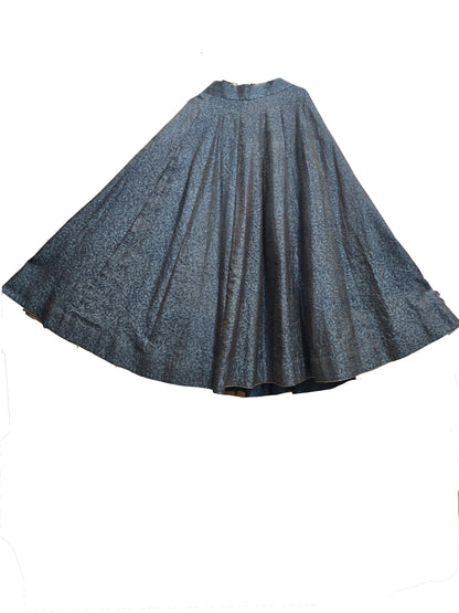 Semi stitched Formal Skirtset