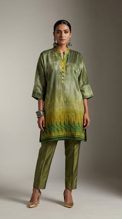 Stitched Digital Printed Short Tunic