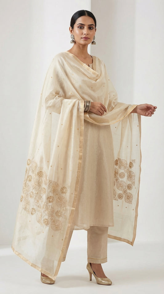Formal Chanderi Dupatta