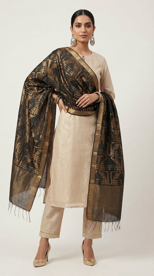 Formal Chanderi Dupatta