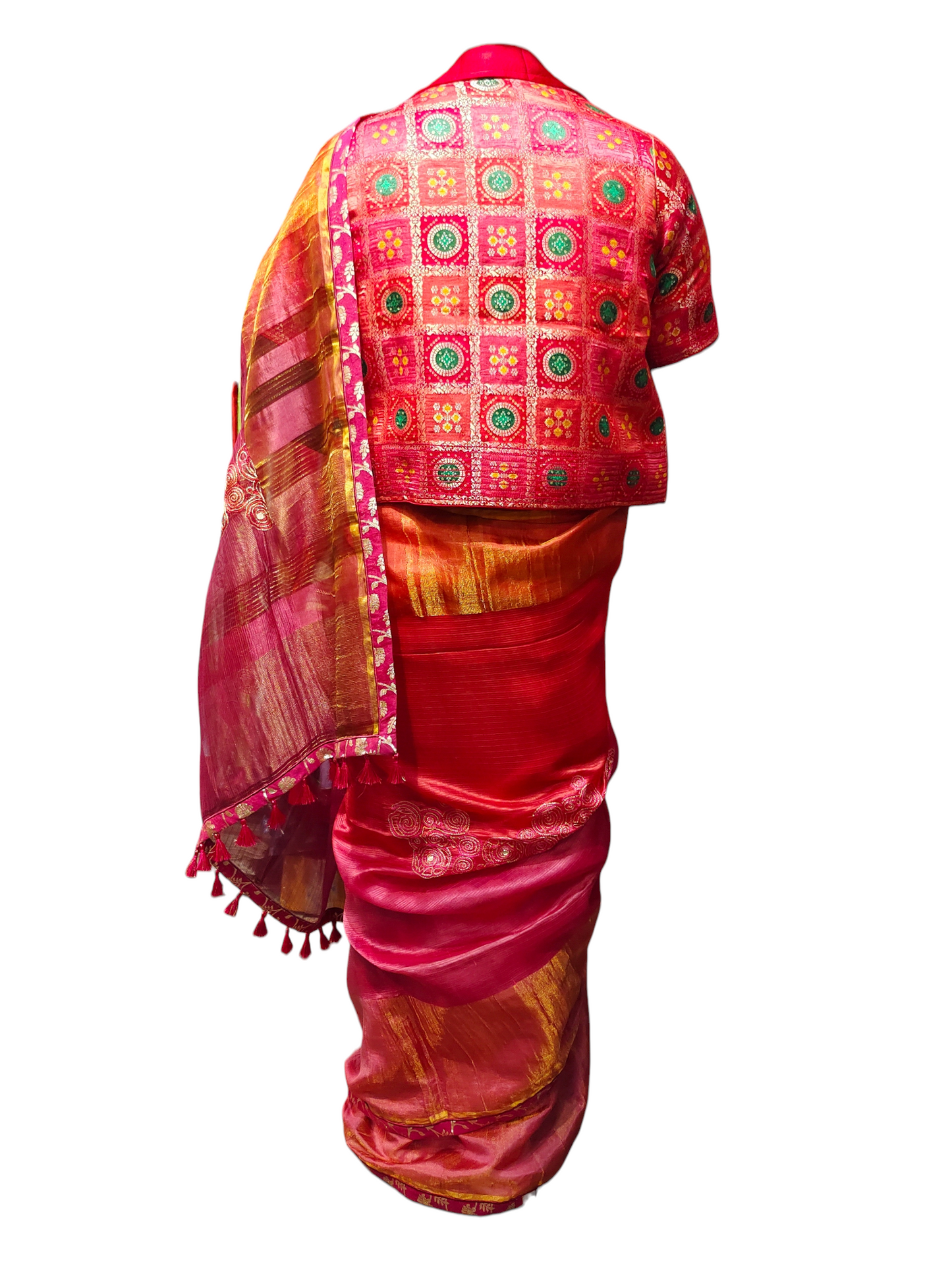 Formal Silk embroidery Saree