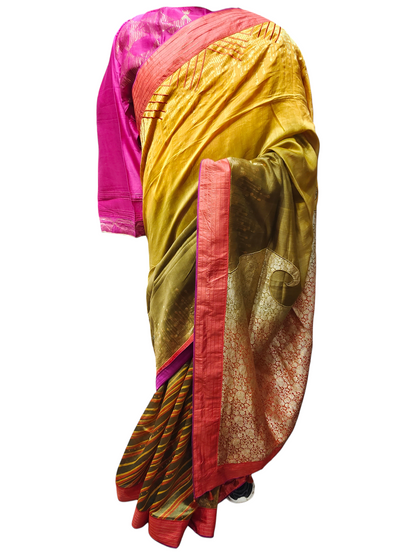 Formal Silk Katabh cutwork saree VISHAL KAPUR