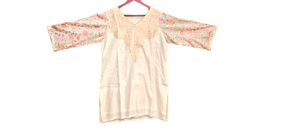 Semi stitched divided Skirtset