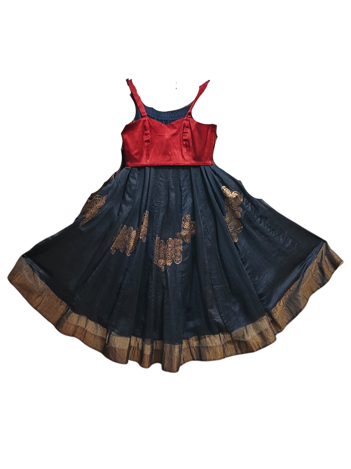 Semi stitched Formal Skirtset