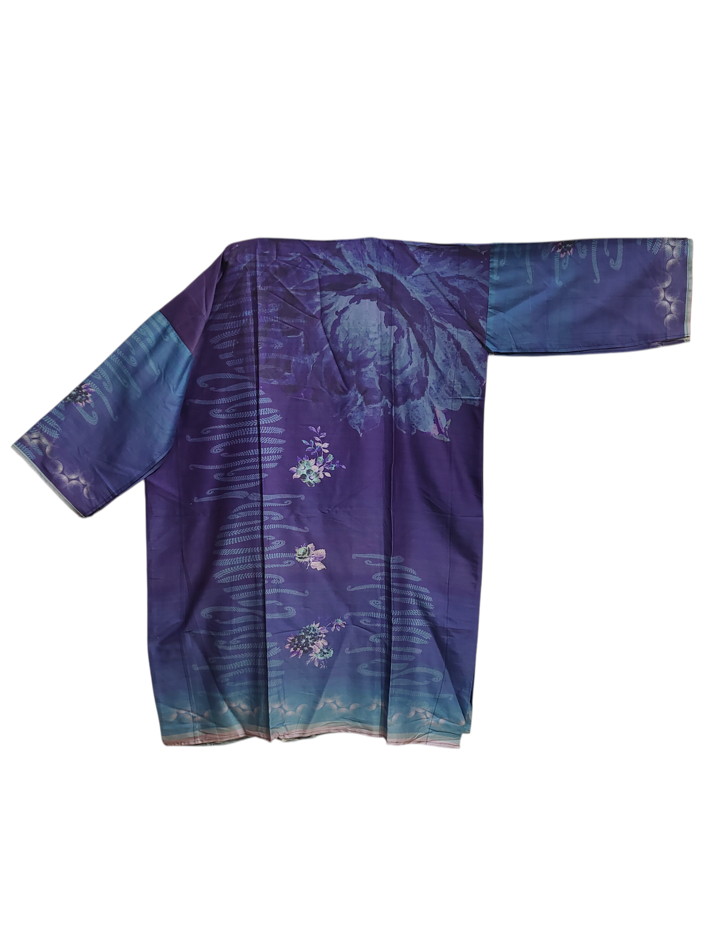 Semi Stitched Casual Chanderi Kurta