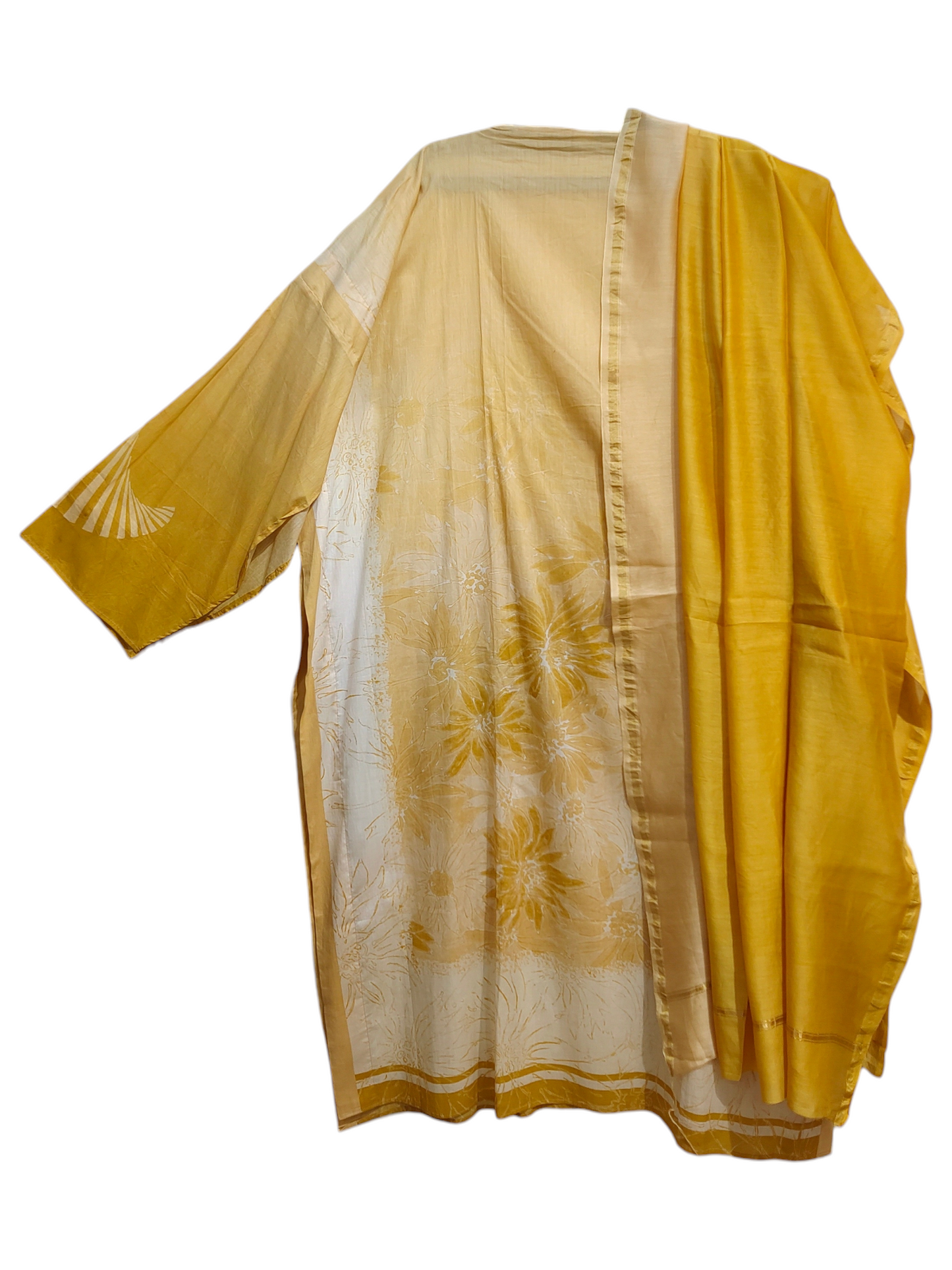 Semi Stitched Casual Cotton Lawn Suitset