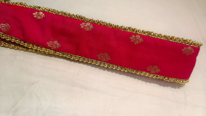 Noir & Ruby Chanderi Potli Bag