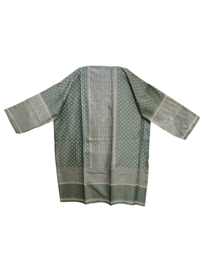 Semi Stitched Chanderi Casual kurta