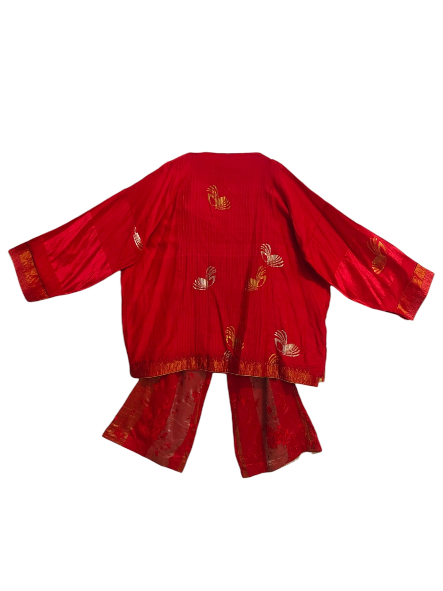 Indowestern chanderi formal coordset