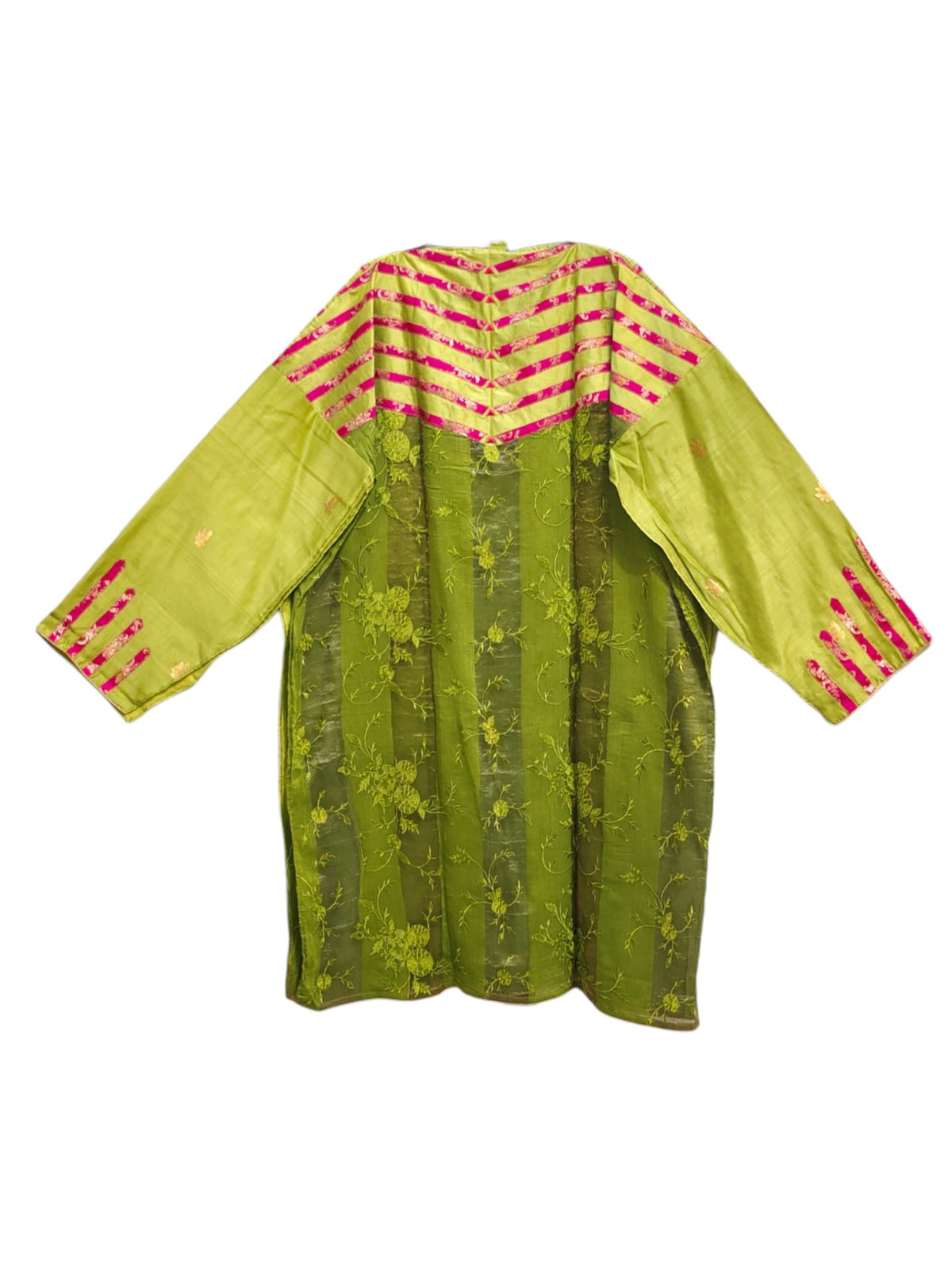 Semi Stitched Chanderi  Formal kurta