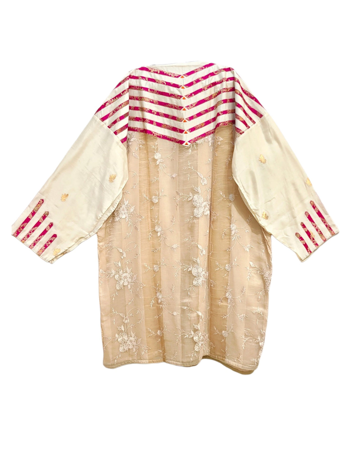 Semi Stitched Chanderi  Formal kurta
