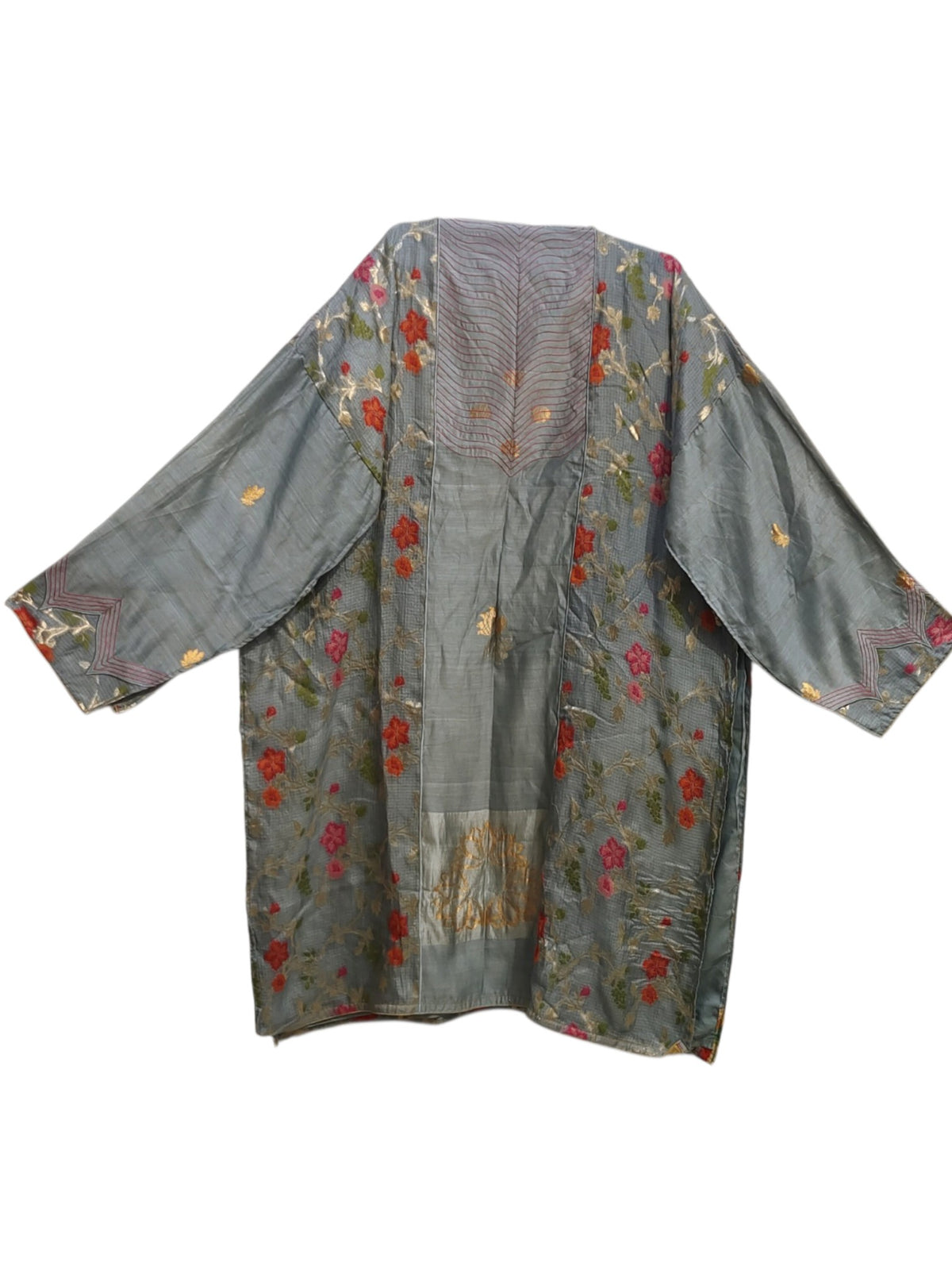 Semi Stitched Chanderi  Formal kurta