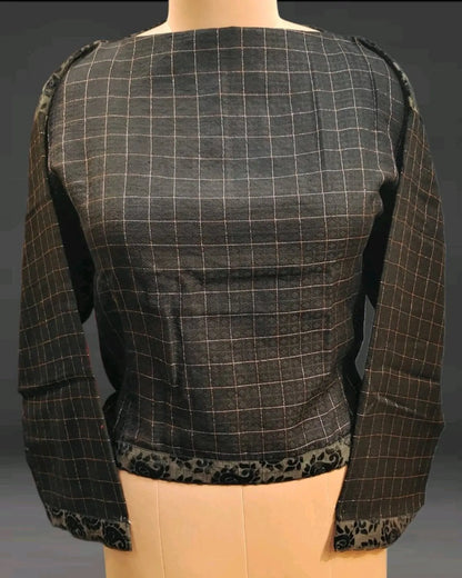 Semistitched Formal Blouse (VKBL115) - VISHAL KAPUR