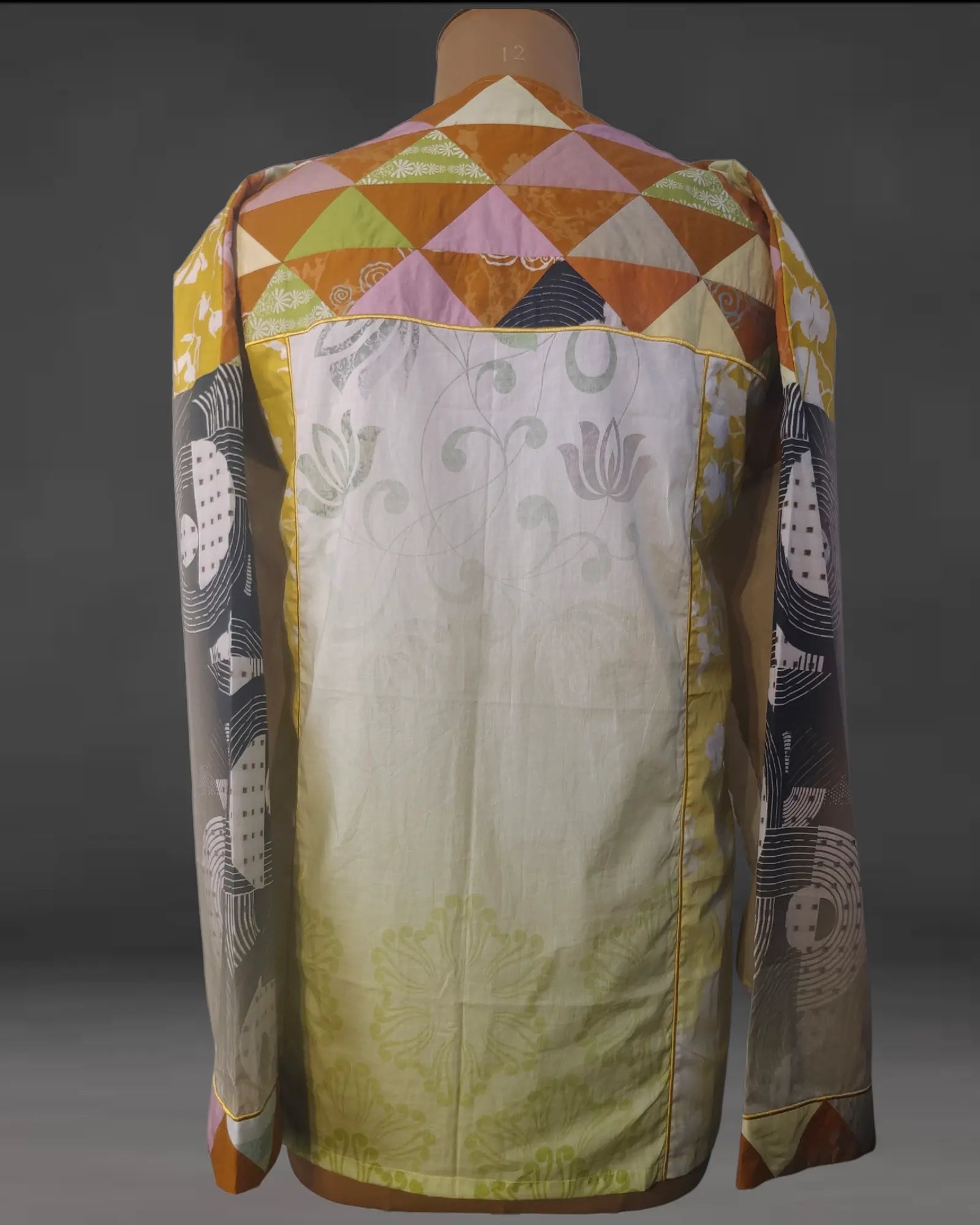 Semistitched Short Tunic (VKST01MAY31) - VISHAL KAPUR