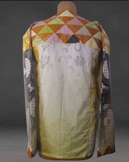 Semistitched Short Tunic (VKST01MAY31) - VISHAL KAPUR