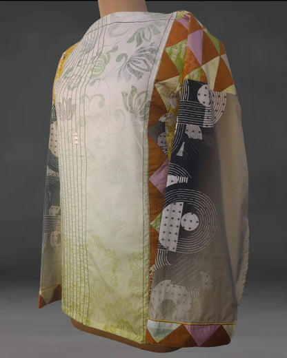 Semistitched Short Tunic (VKST01MAY31) - VISHAL KAPUR