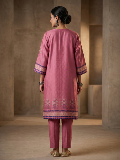 Semi Stitched Chanderi Casual kurta