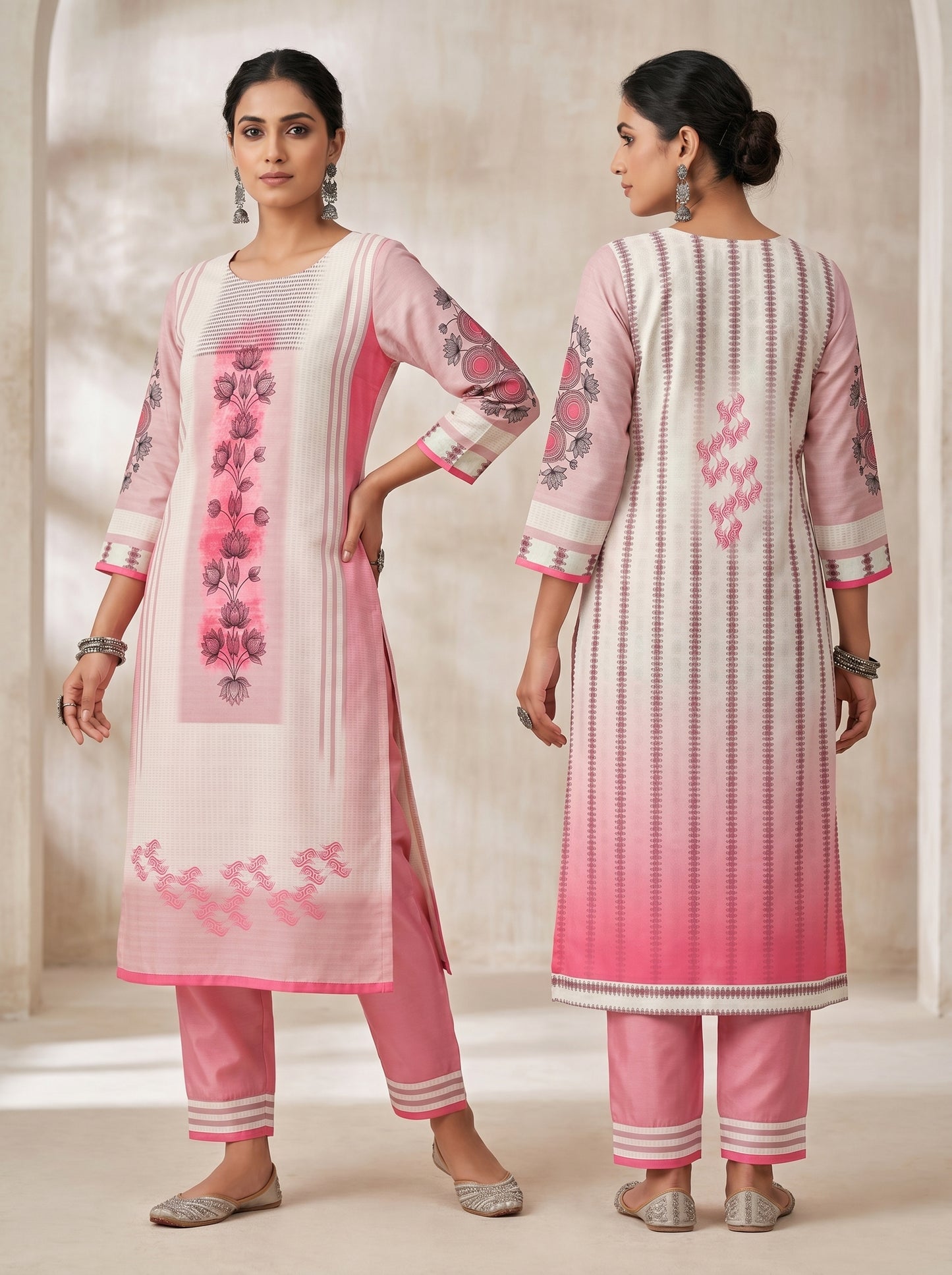 Semi Stitched Casual kurta