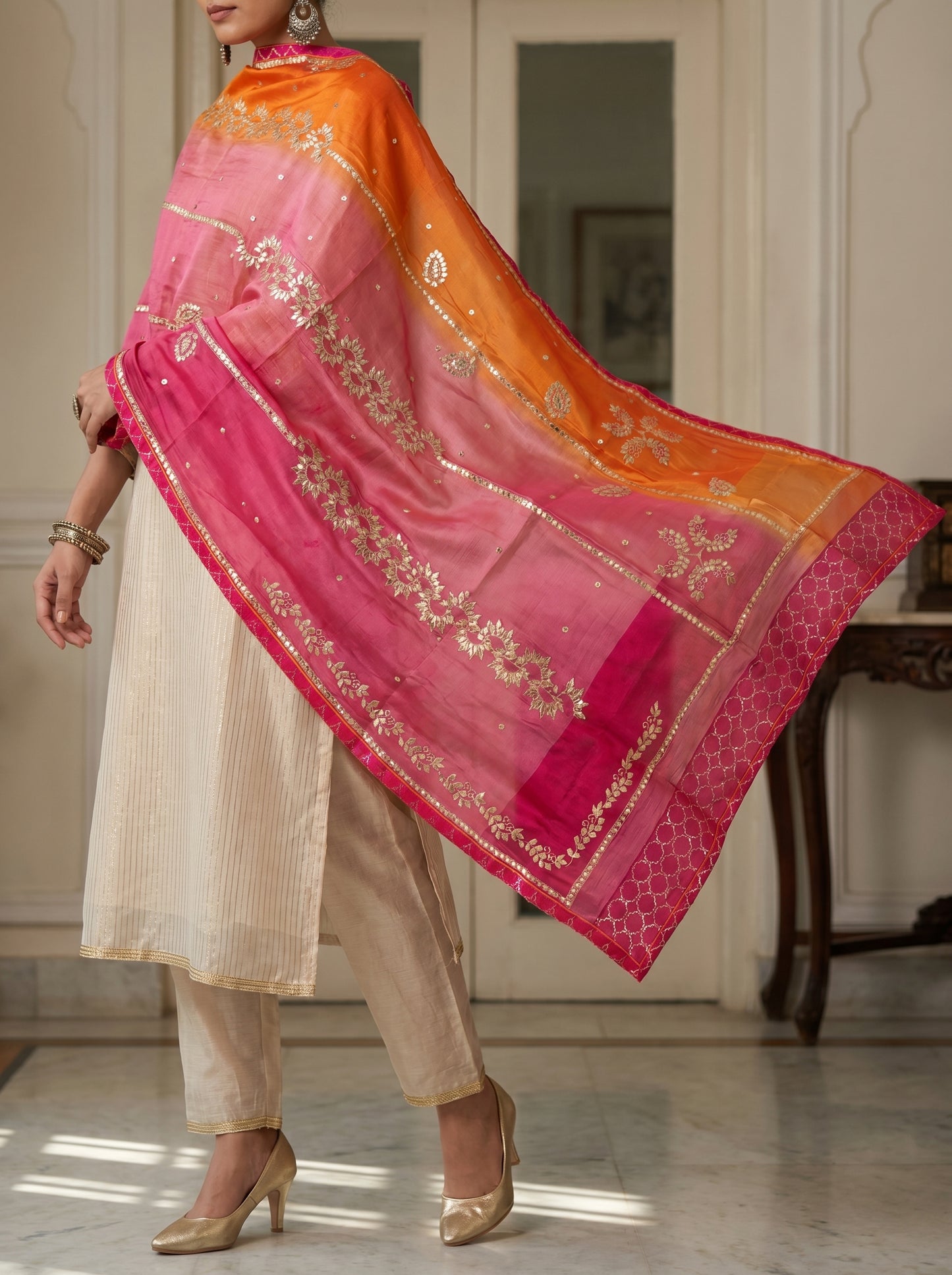 Formal Chanderi  Dupatta