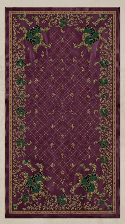 Customised Chanderi Embroidered set