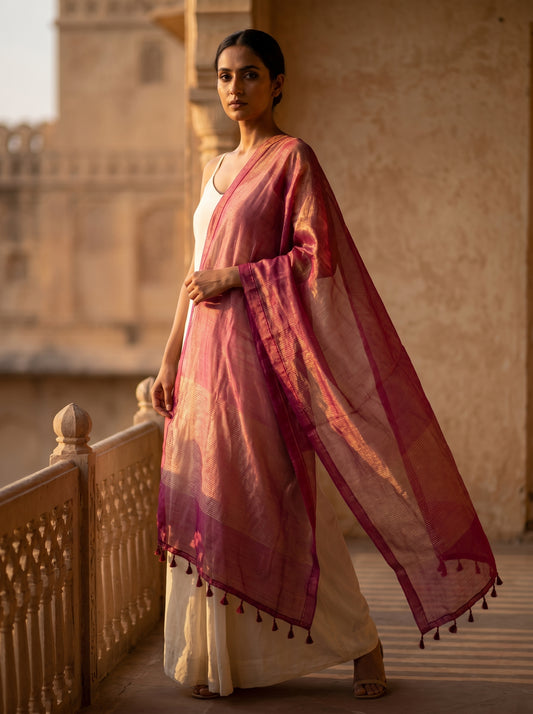 Formal Chanderi Stole Dupatta