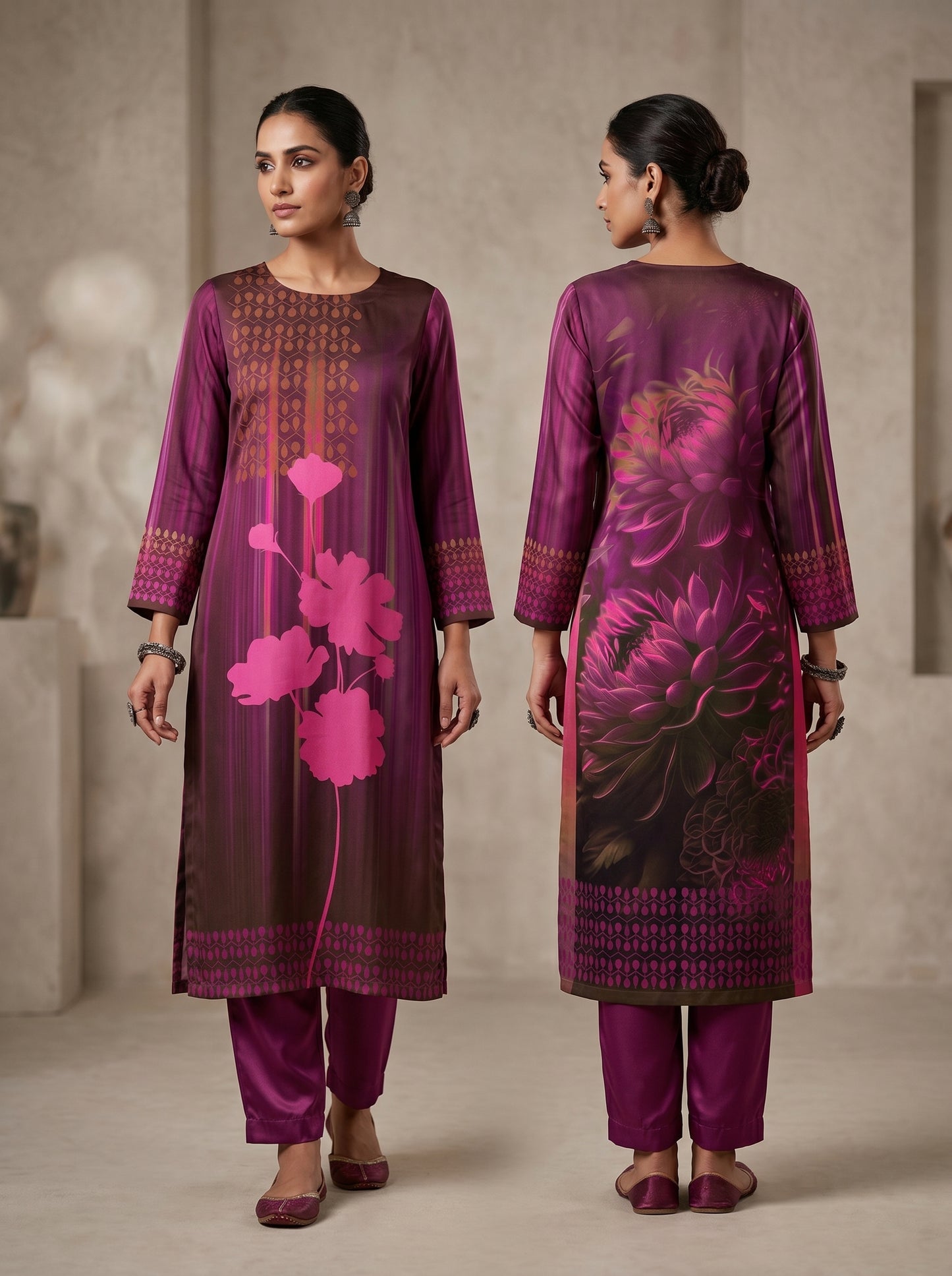 Semi Stitched Casual kurta