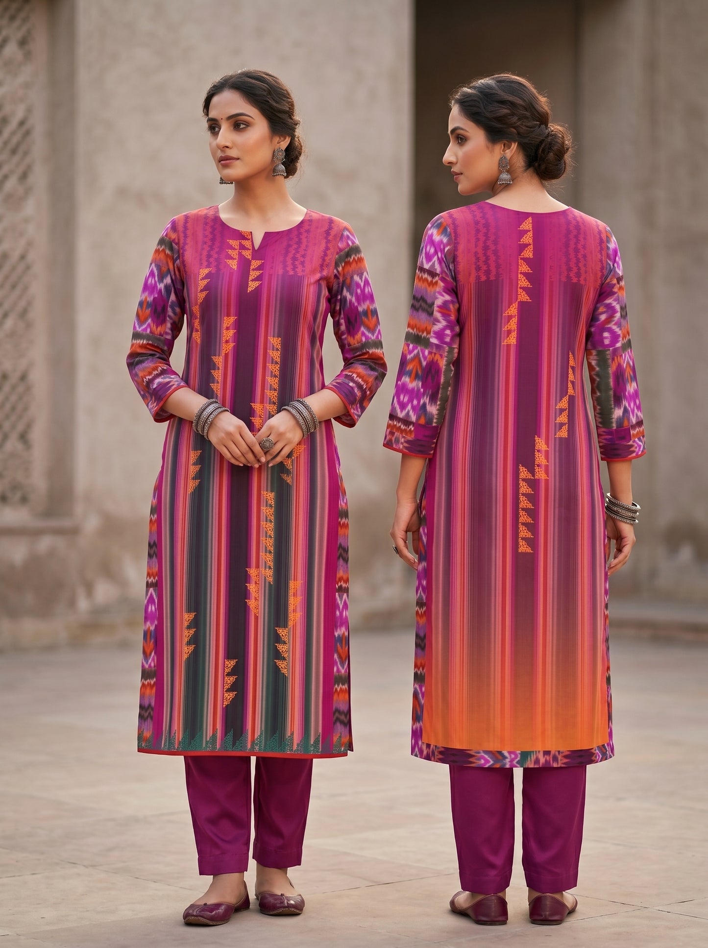 Semi Stitched Casual kurta