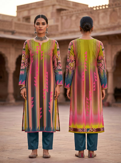 Semi Stitched Casual kurta