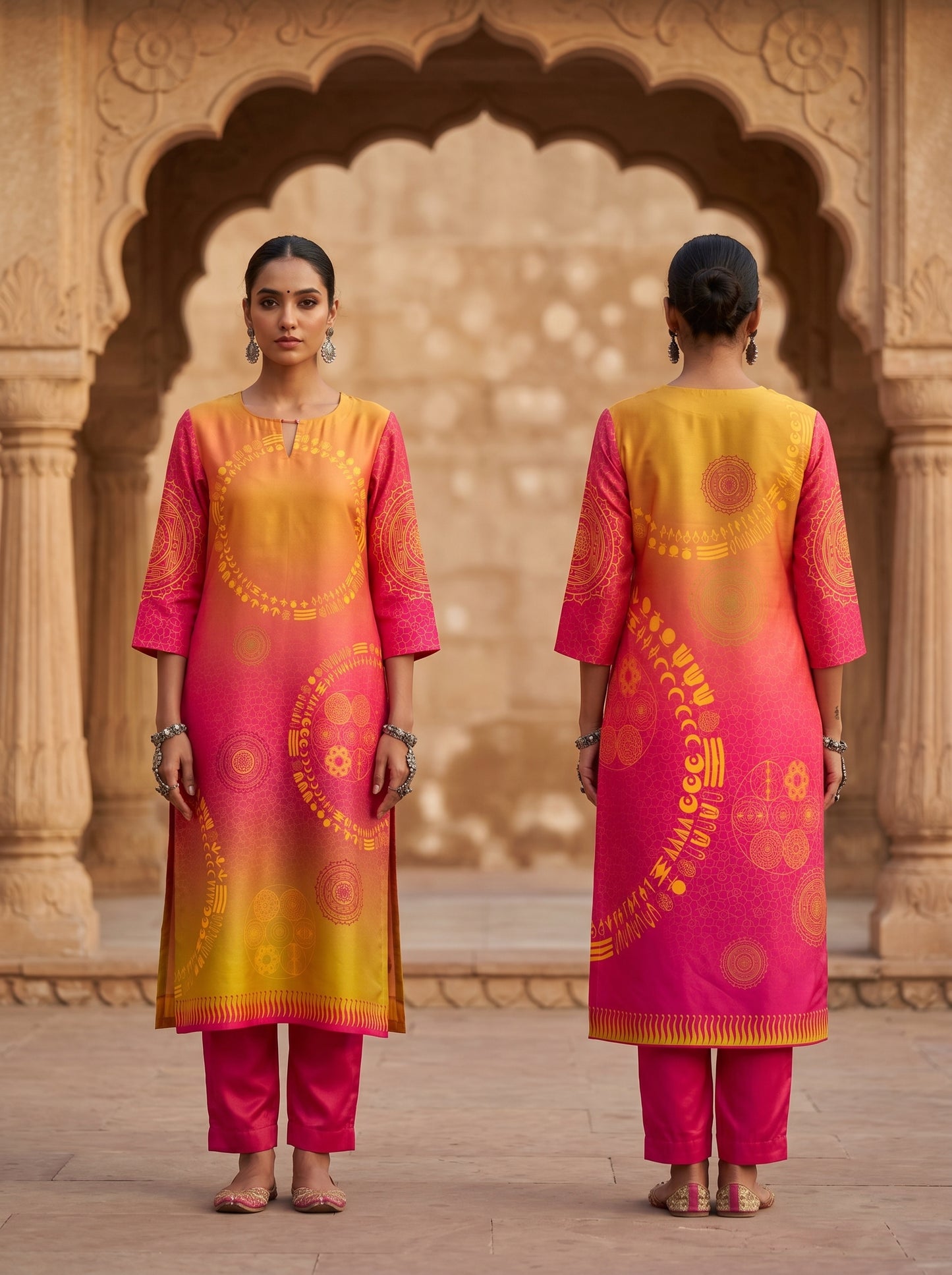 Semi Stitched Casual kurta