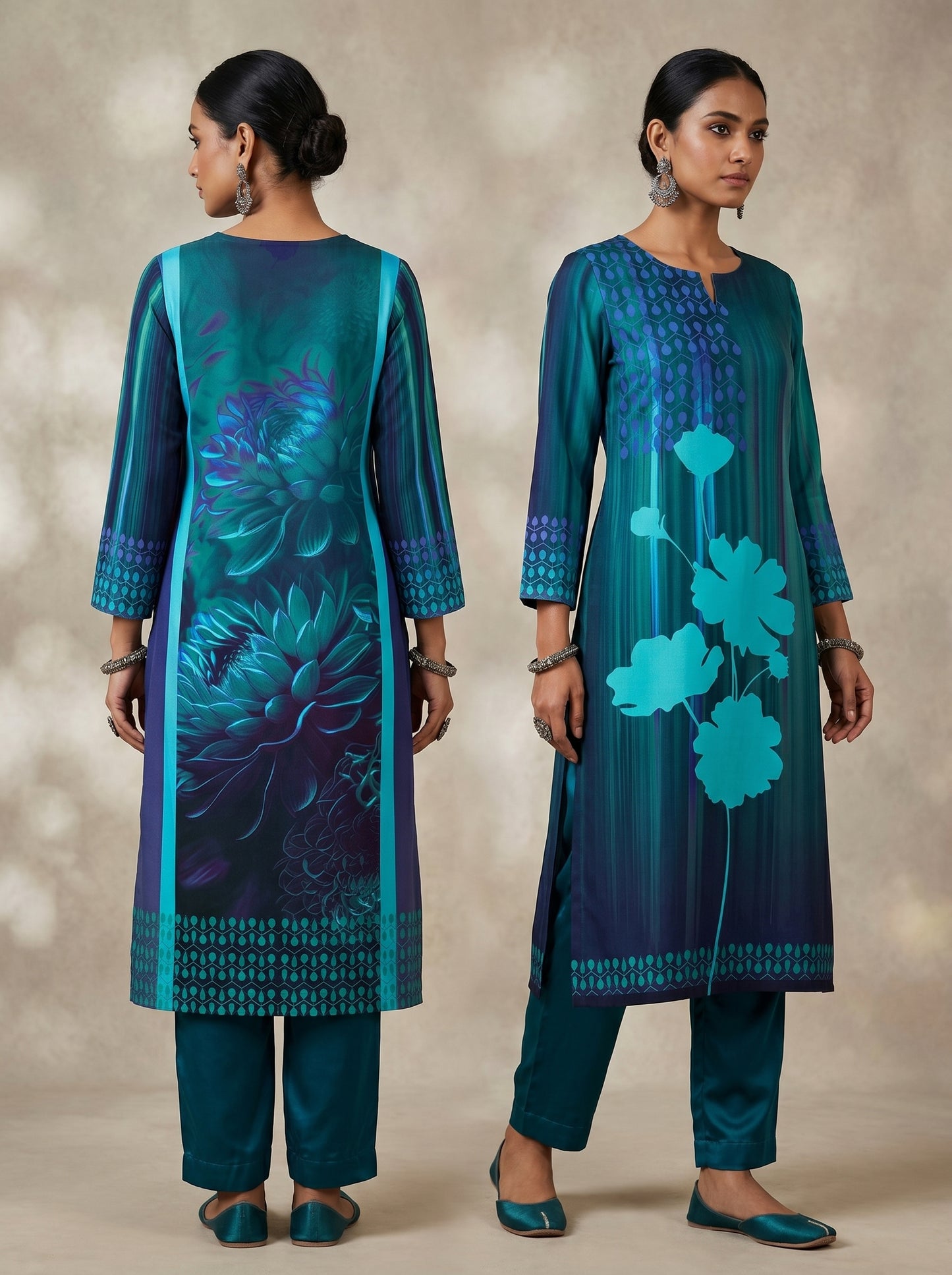 Semi Stitched Casual kurta