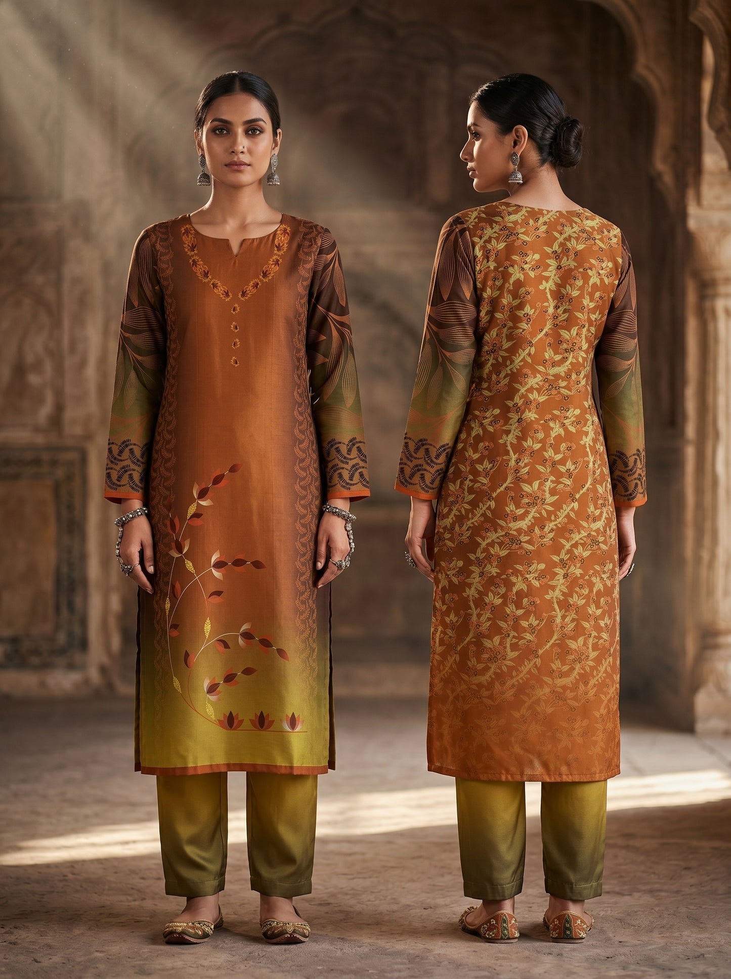 Semi Stitched Casual kurta