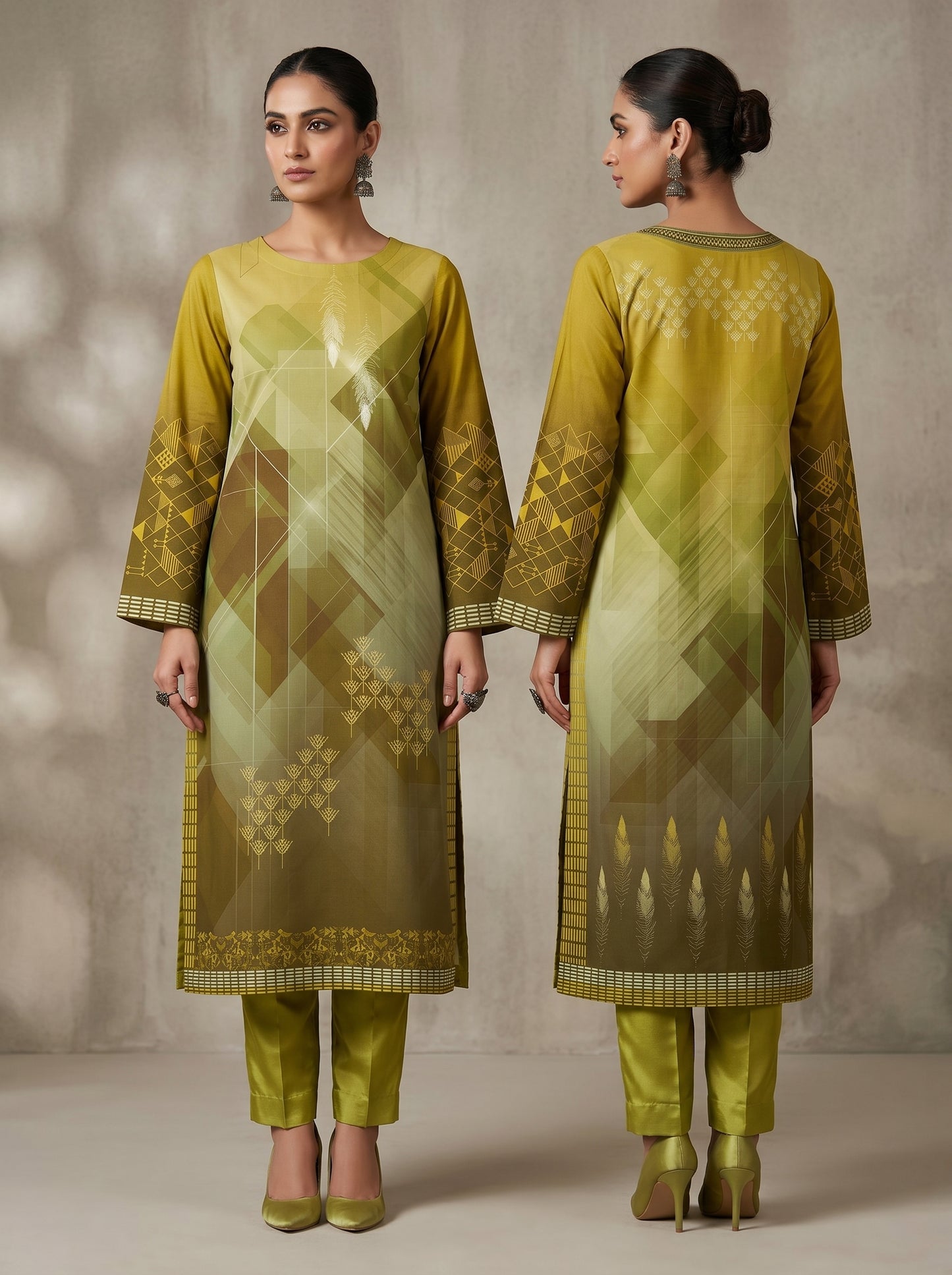 Semi Stitched Casual kurta