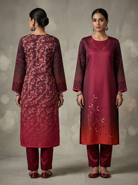 Semi Stitched  Casual kurta
