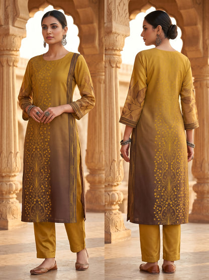 Semi Stitched Casual kurta