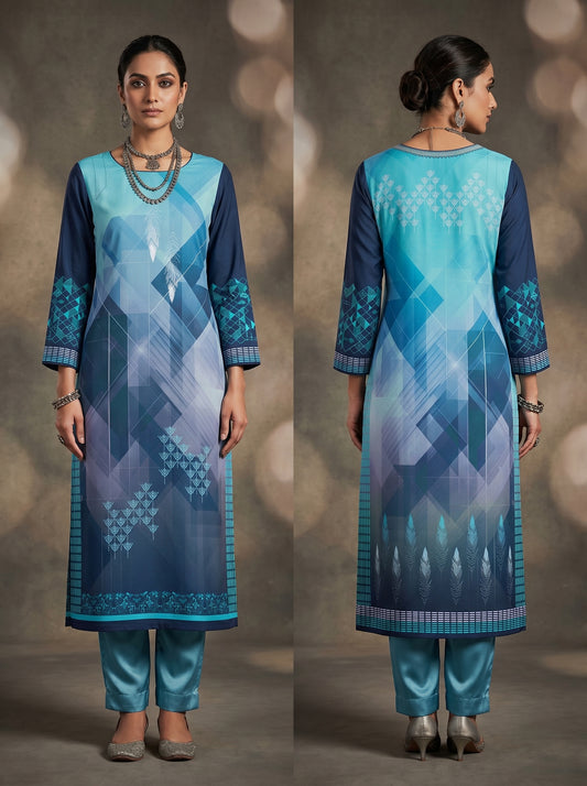 Semi Stitched Casual kurta