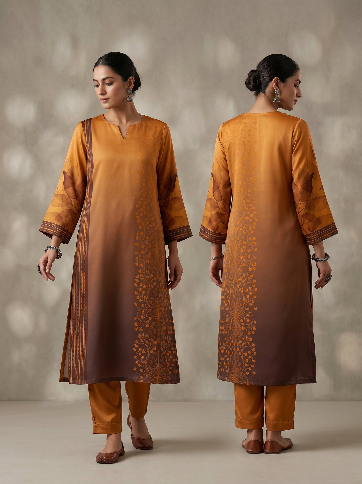 Semi Stitched Casual kurta