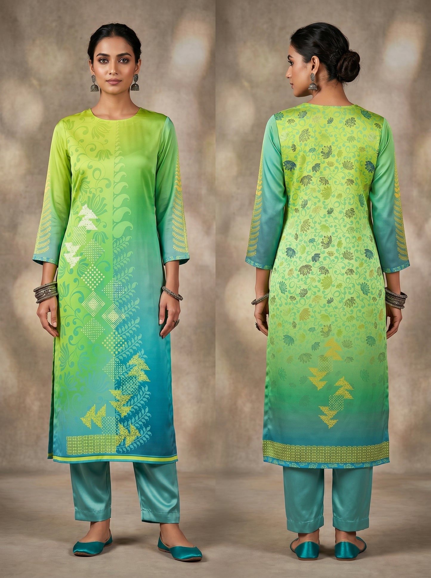 Semi Stitched Casual kurta