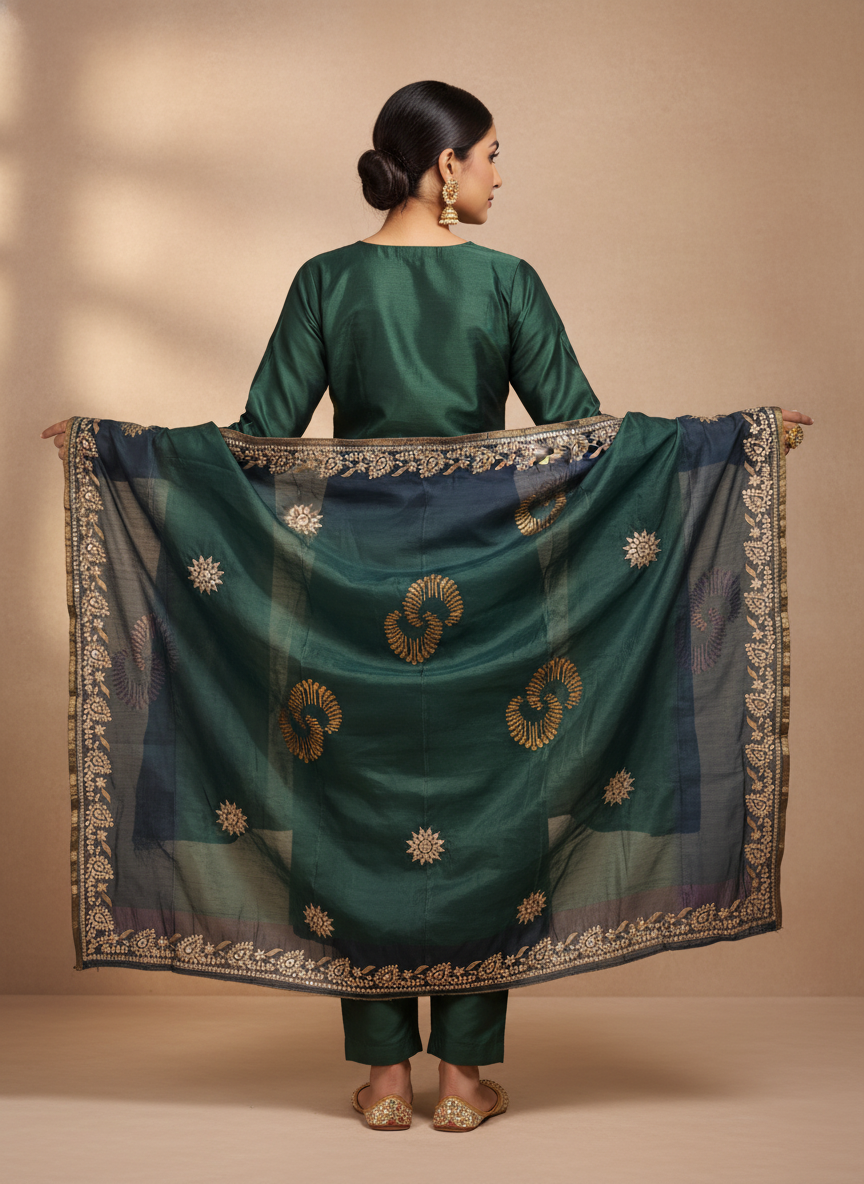 Formal Chanderi Dupatta