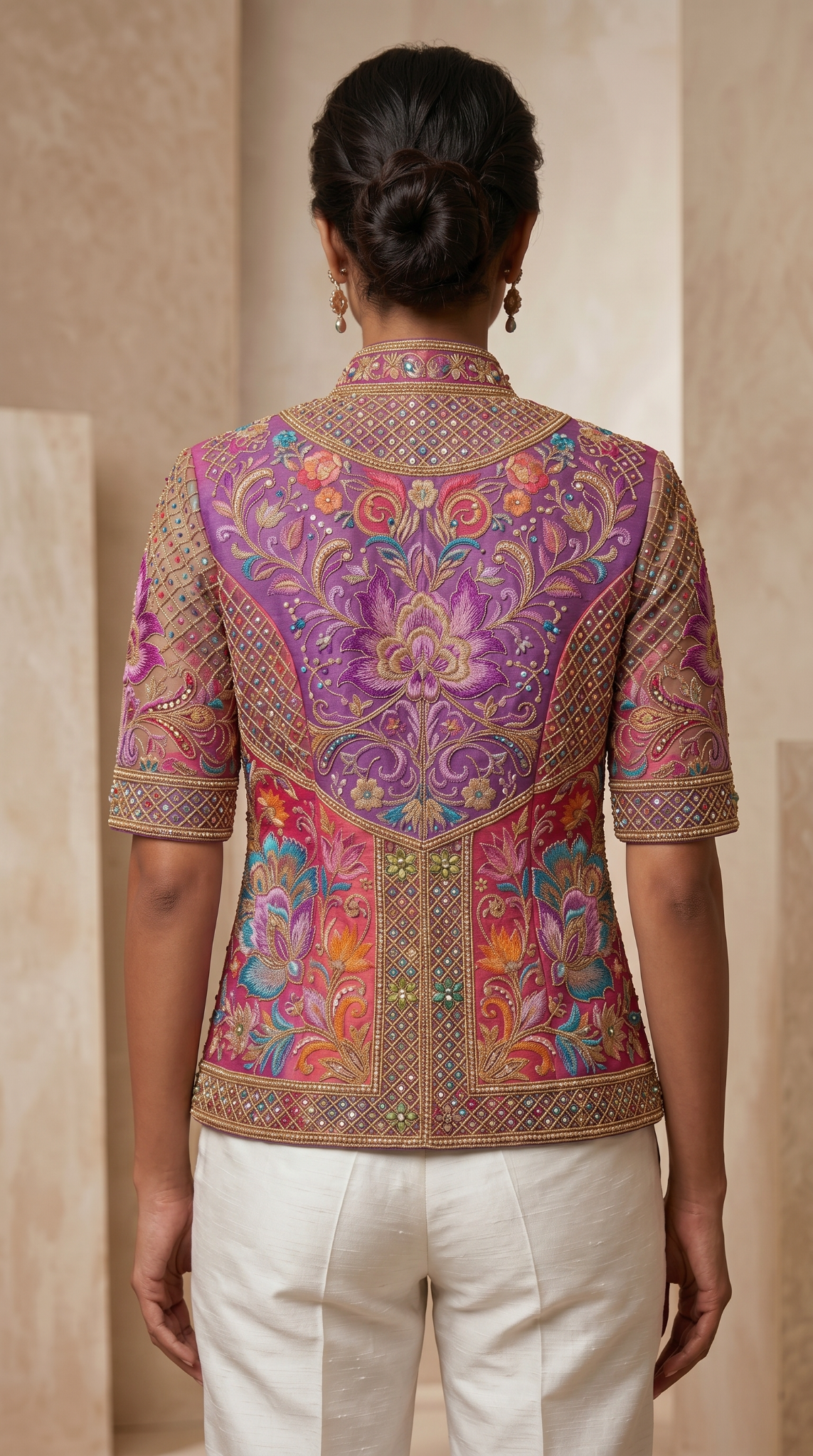 Formal Made to Order Embroidered Jacket